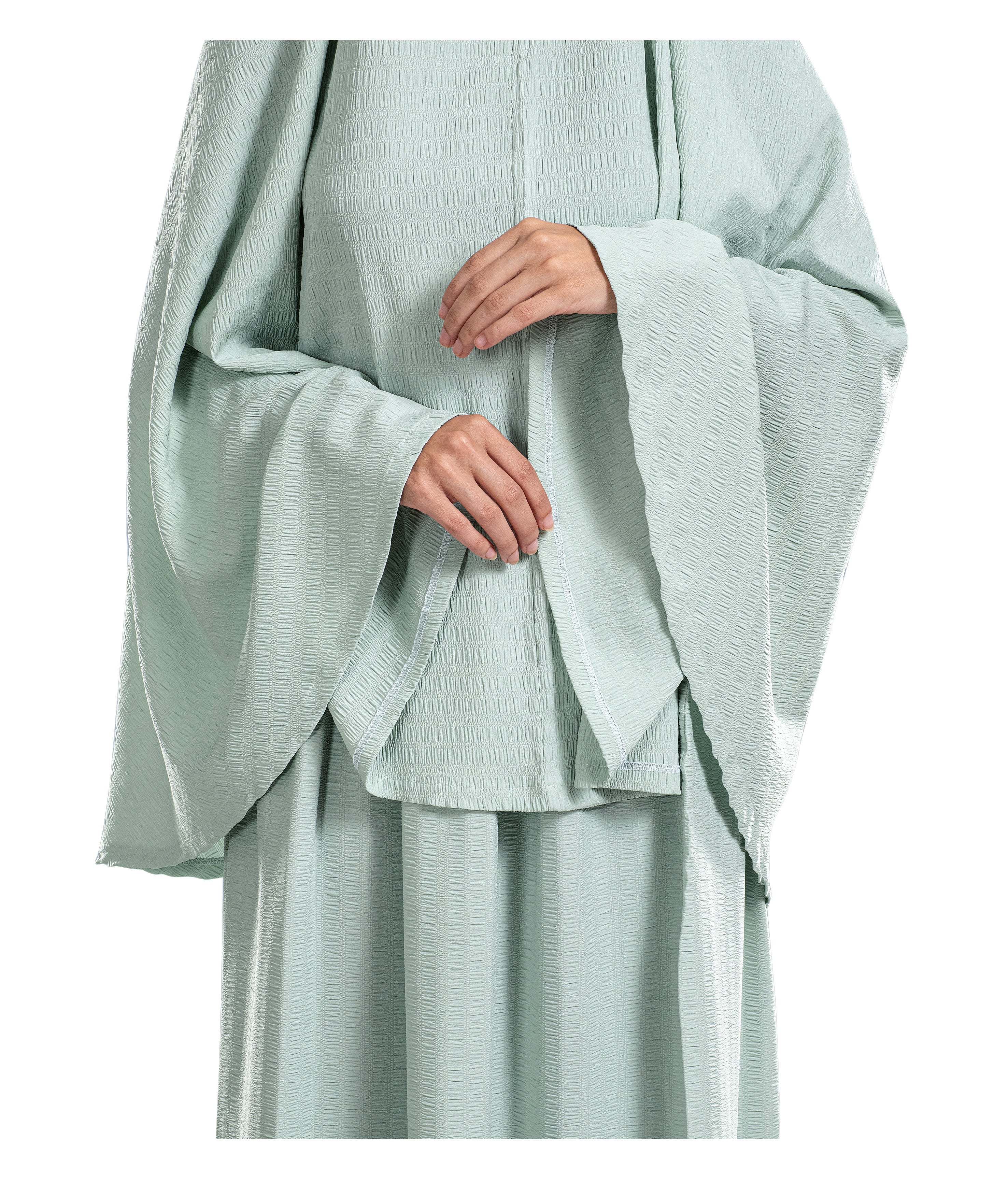 Mint Green Minimal Islamic Prayer Wear