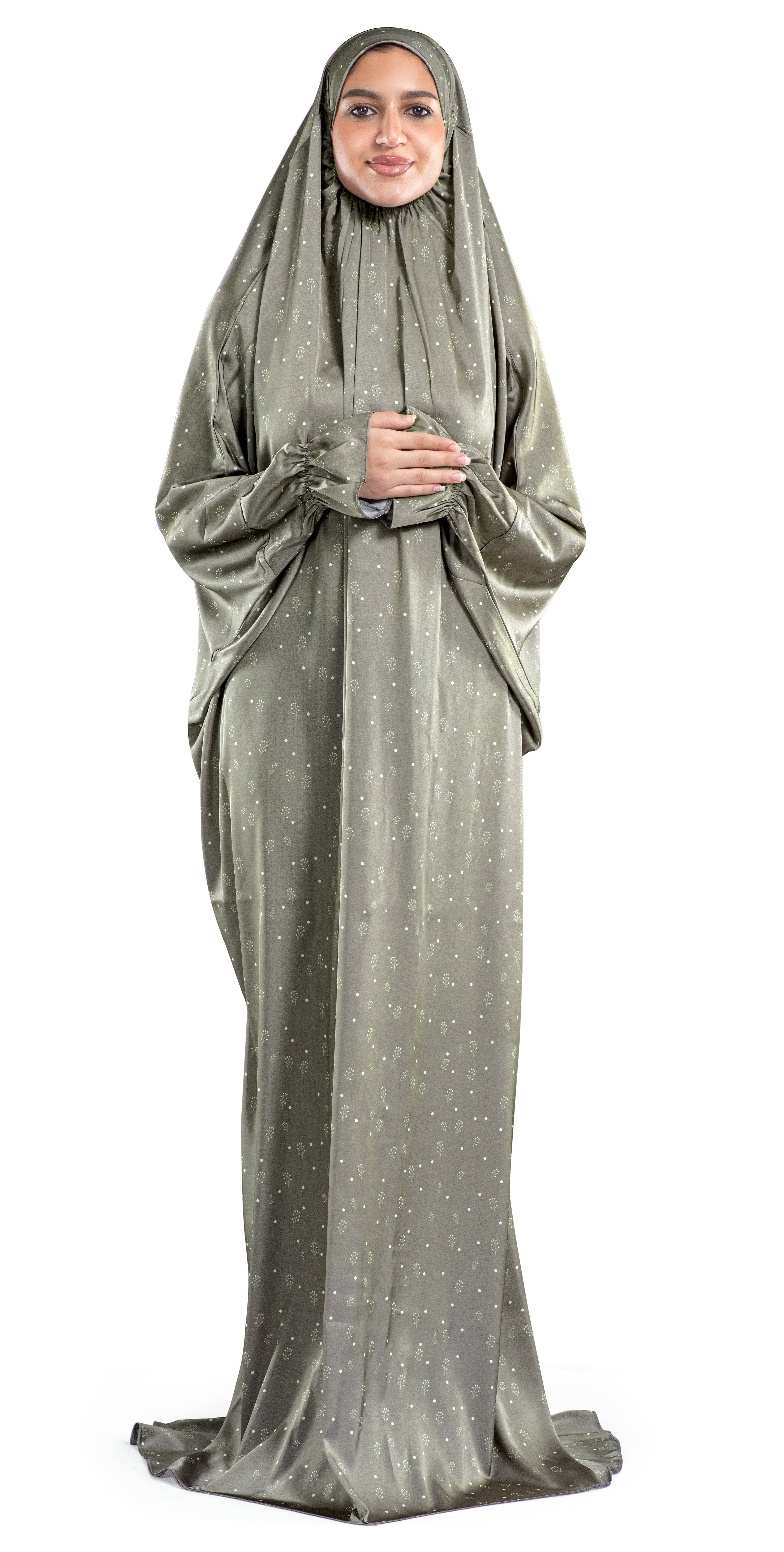 Kale Satin Islamic Prayer Wear