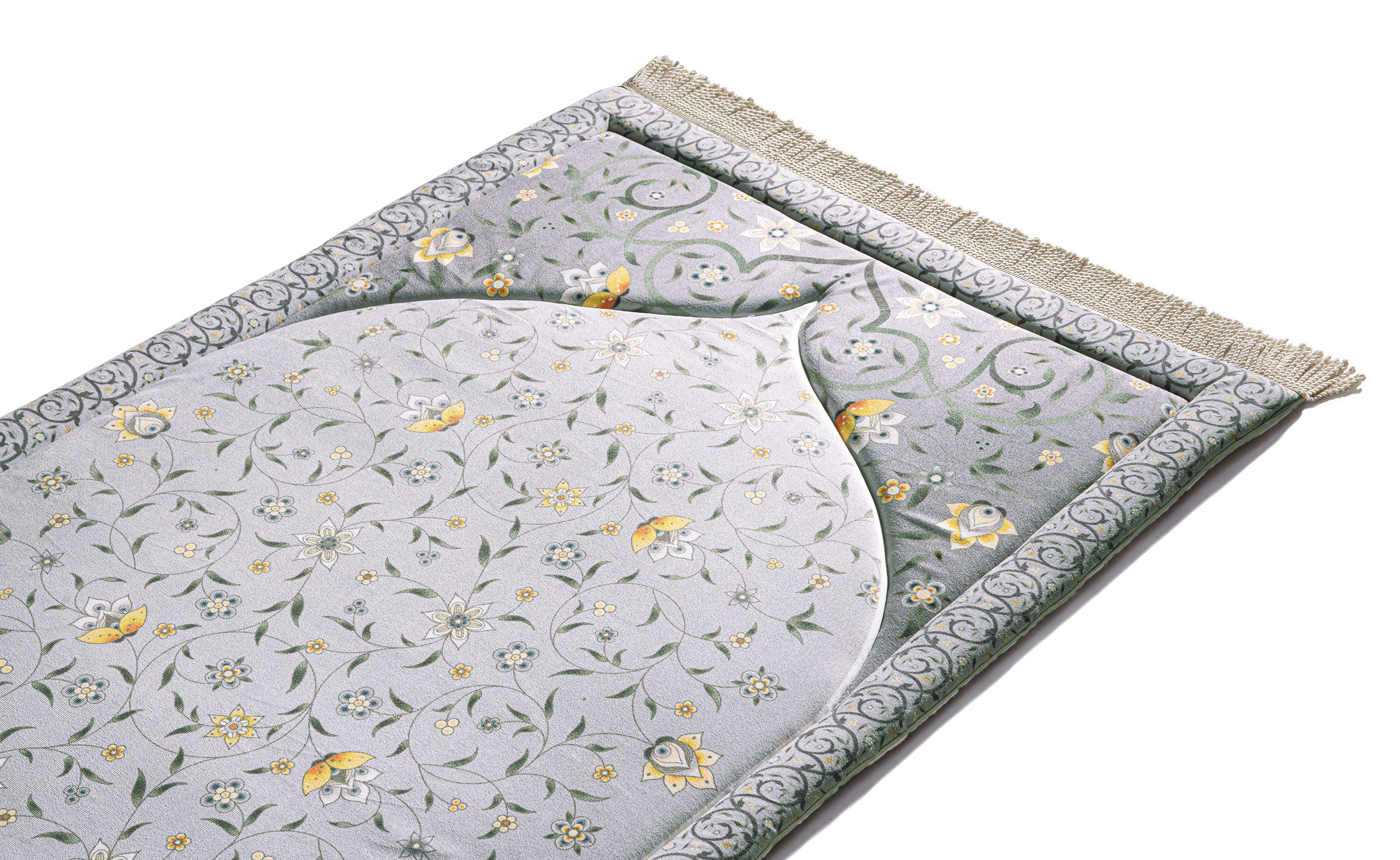 Yellow Louts Premium Prayer Mat