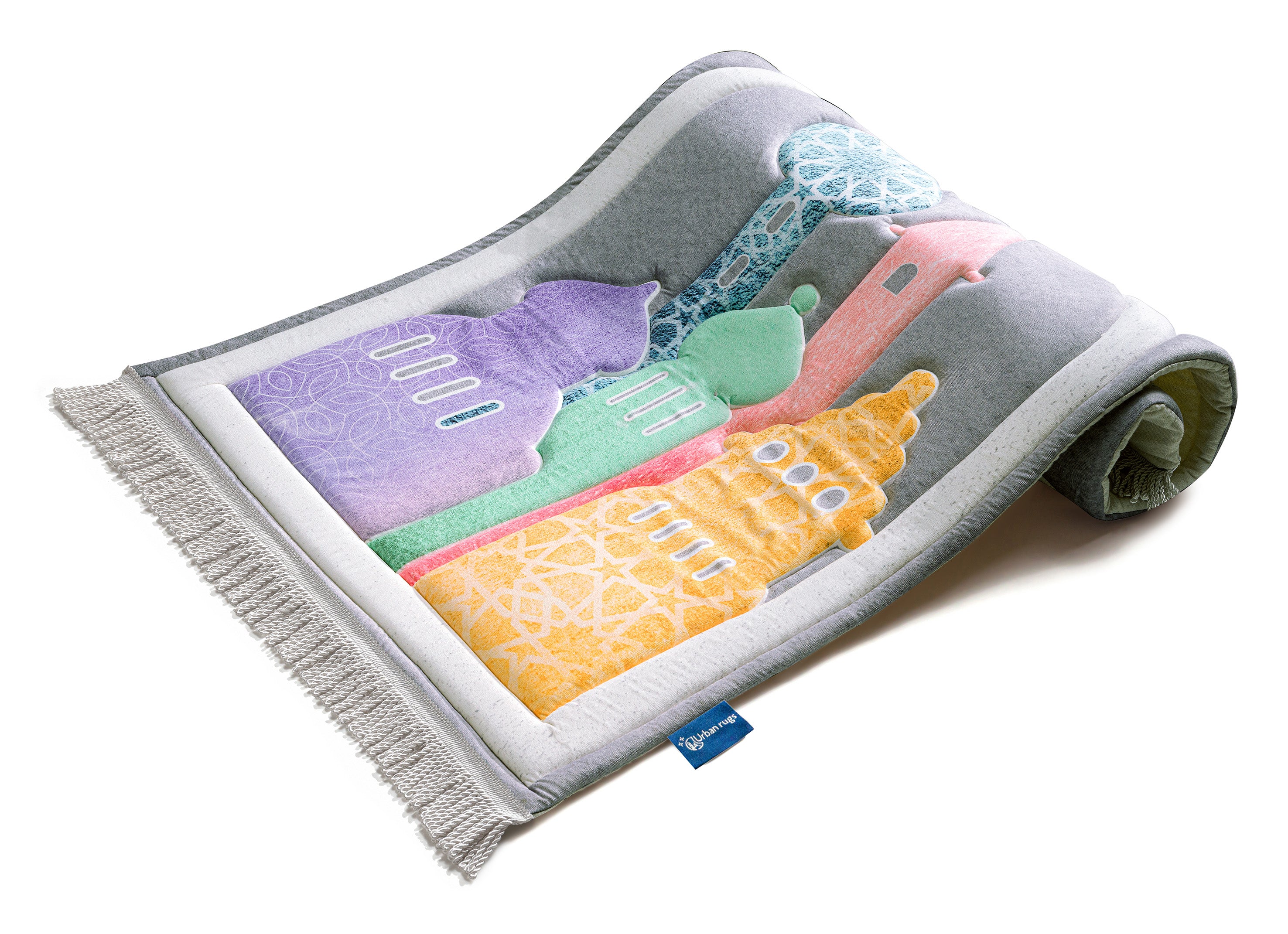 Sparkle Stars Premium Prayer Mat